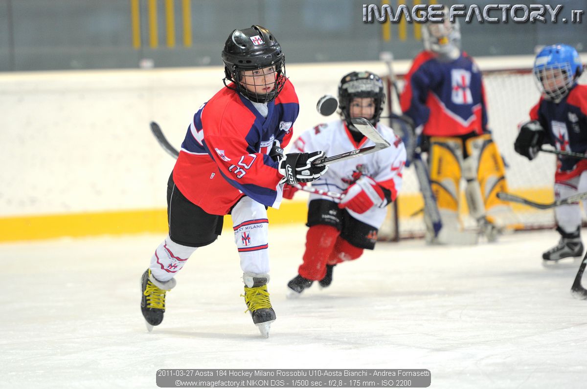 2011-03-27 Aosta 184 Hockey Milano Rossoblu U10-Aosta Bianchi - Andrea Fornasetti
